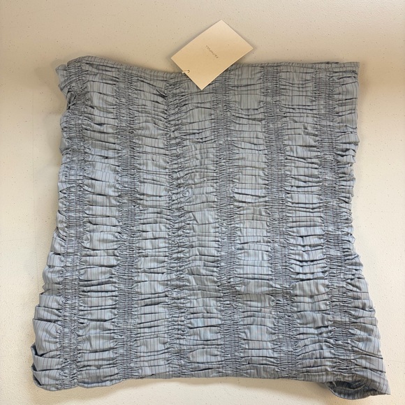 Faithfull the Brand Blue Pinstripe Smocked Cotton Strapless Tube Top
XL New NWT - Picture 4 of 10